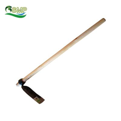 China Cultivating Gardening Gardening Tools Hoe B.cock Brand Hoe Head H304 With Wooden Handle for sale