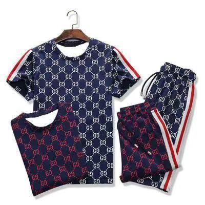 China Custom Made Wholesale Men's Two Piece Sets Casual Tracksuit Sweatsuit Tracksuits Set QUICK DRY for sale