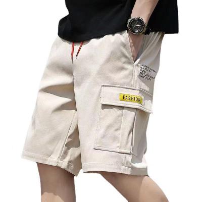 China Anti-Wrinkle Custom White Panel Casual Shorts Fashion Machining Beach Pants Men Clothing Beach Pants for sale