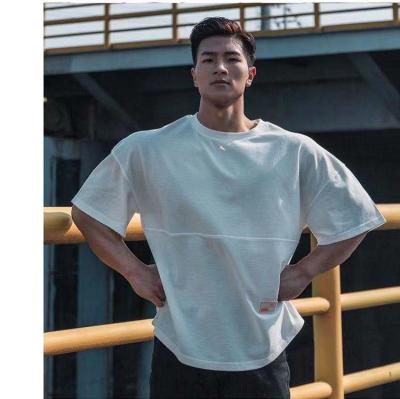 China Anti-wrinkle New Design Quality Loose Fit Brand White Homme Oversized Men's T-shirts Summer White for sale