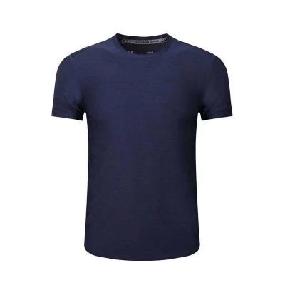 China High Quality Anti-Wrinkle Sportwear Men's Clothing Mens Short Sleeve Gym Fitness Set Sportswear T-shirt for sale