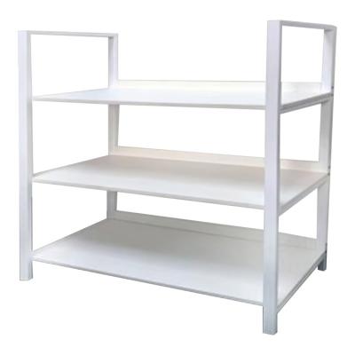 China Book Display Multifunctional Wooden and Metal (Others) Adjustable Bookcase Furniture 3 Layers for sale