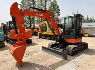 China Mini Gebraucht-Backhoe Bagger Hitachi ZX50U Hydraulischer Crawler Backhoe Digger 5 Tonnen zu verkaufen