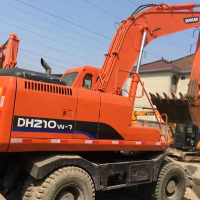 Cina EPA Doosan 210w-7 Escavatore usato in buone condizioni di lavoro in vendita