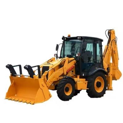 China LIUGONG CLG775A Vorbesitz Gebraucht Backhoe-Lader Bagger 4x4 Traktor zu verkaufen