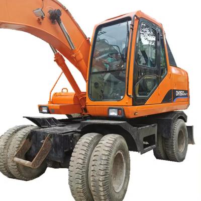 Κίνα Αρχική Doosan DH150 Χρησιμοποιούμενη τροχοφόρος εξορυκτής υψηλής απόδοσης προς πώληση