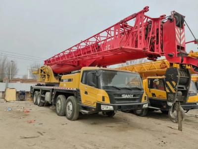 China 80 ton Sany Gebruikte kraantruck STC800T5 Tweedehands vrachtwagenkraan Te koop