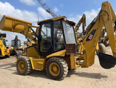 China CAT 416E Gebraucht-Backhoe-Ladegeräte Graber mit 71 kW Motorleistung zu verkaufen