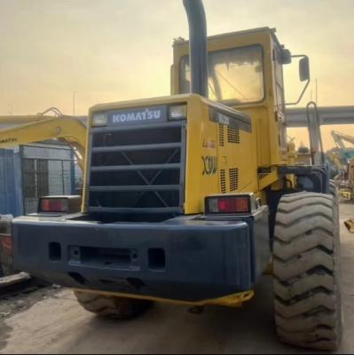 China Komatsu WA320 tweedehands wiellader 6000kg Gebruikte voorlader Te koop