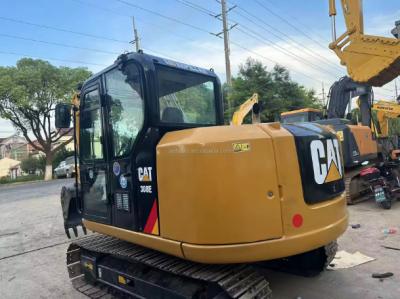 Chine Excavateur d'occasion CAT 308E excavateurs d'occasion excavateur d'occasion machines d'occasion de 8 tonnes excavateur d'occasion excavateur hydraulique à rampe à vendre