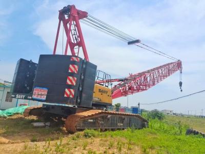 Chine Crane d'araignée utilisée pour la construction Téléscopie Crane de rampage utilisée 150 tonnes à vendre