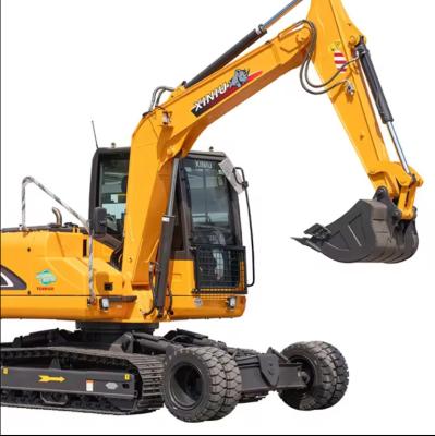 Κίνα Wheel tracked excavator X120 12 ton wheel excavator for sale Usage: Construction site, mineral resources, engineering προς πώληση