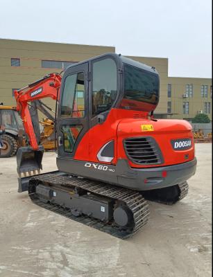 China Doosan Crawler Dx60-9c 5 Ton 6 Ton Used Mini Digger For Sale for sale