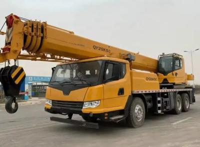 China Construction Machinery 25 Tons 20 Ton Mini Hydraulic Mobile Truck Crane QY25K5L for sale