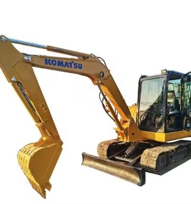 China Crawler Used Komatsu Pc 56-7 Excavator Yellow for sale