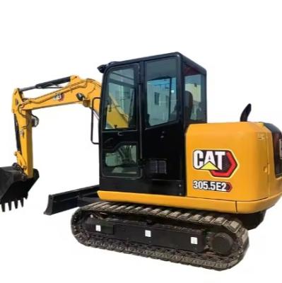 China Cat 305.5E2 Yellow Second Hand Excavator Heavy Construction Machinery Caterpillar 305.5E2 for sale