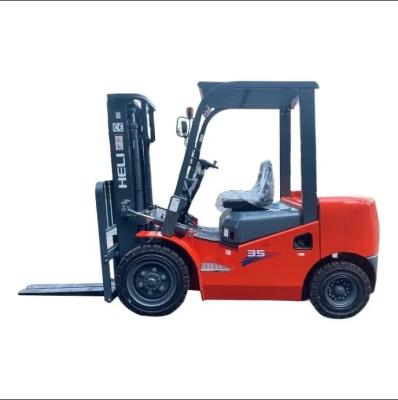 China heli new powered diesel forklift 1.5 3 3ton 5 8ton 8 10 ton with bucket glass cab rough terrain forklift for sale