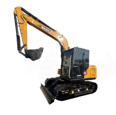 China 55.4KW Usado Sany SY75CPro Crawler Excavator Machine Peso 7500 KG à venda