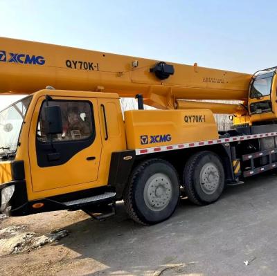 Chine une grue mobile de 70 tonnes utilisée pour le camion original de 70 tonnes pour le camion de 70 tonnes pour la vente en bon état à vendre