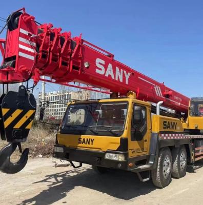 Chine Utilisé 80 tonnes hydraulique camion grue Sany-Stc800s haute efficacité opération à vendre