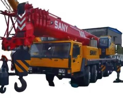 Chine Cran de camion utilisé san-y stc1000 25 tonnes 50 tonnes 70 tonnes 100 tonnes Grand projet de levage achat boom grue mobile grue montée sur camion à vendre