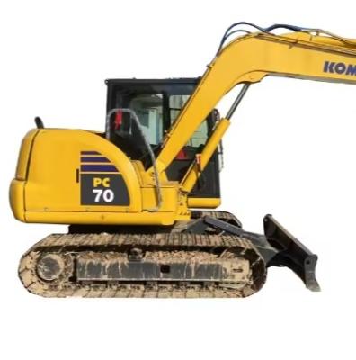 China Used crawler excavator High Quality Multi-Function Japan komatsu 70 7 Tons digger Excellent Performance Komatsu Pc 70 zu verkaufen