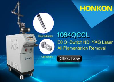 China 1064 nm nd yag q switched laser for tattoo removal / Ota ' s Nevus Skin Tag Removal for sale