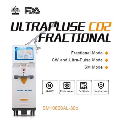 China Ultrapulse RF - Excited CO2 Fractional Laser Machine with Vaginal Function for Acne Scar Removal for sale