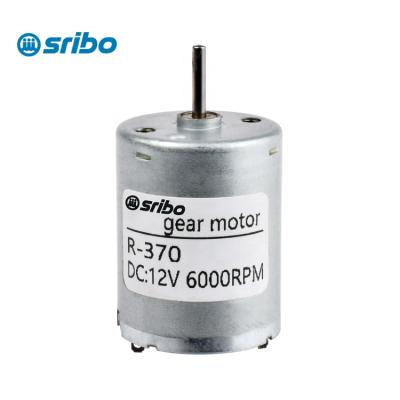 China 6V 12v 24V RF 370 High Torque Electric Brushed DC Motor For Water Pump Compressor Medical Equipment for sale