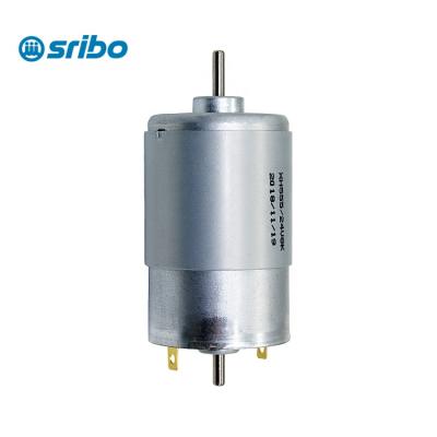 China drip proof 6v 12v 24v RS 550 555 permanent magnet dc motor for water pump and small electric drill for sale