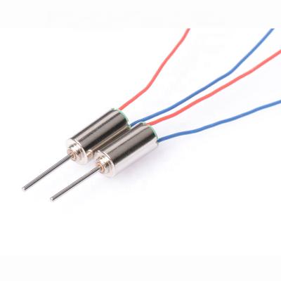 China Totally Enclosed 1.3V 1.0~4.5V 24400rpm 0408 DC Coreless Motor For Quadcopter And Communication Products for sale