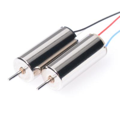 China Coreless Brushed 6V Drip-PROOF 8mm Educational 820 Aircraft Motor For Mini Drone for sale