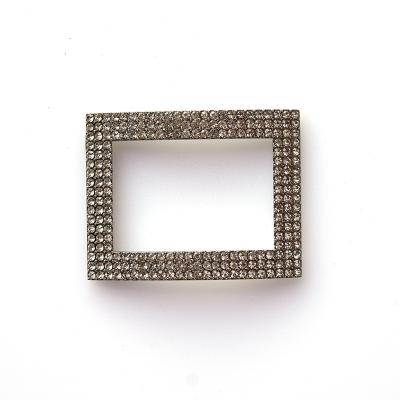 China Custom Shoe Buckle Rhinestones Fashion Shoe Accessories For Lady for sale