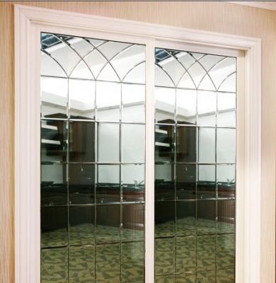 China decorative glass usded in sliding door for sale