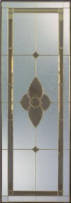 China triple glazing panel with brass caming for sale