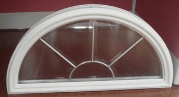 China glass with vinyl frames in door for sale