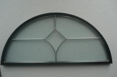 China low price !!!decorative glass panel with zinc caming for sale