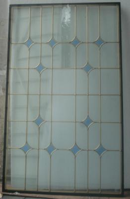 China low price  decorative glass panel for windows /doors for sale