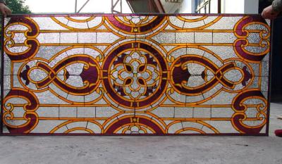 China tempered stained glass designs for windows & doors for sale