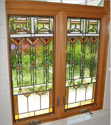 China stained Window Glass/decorative glass panel windows for sale