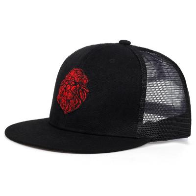 China JOINT Newest Design Tennis 6 Trucker Crawler Mesh Snapback Hat Good Quality Unisex Hat for sale