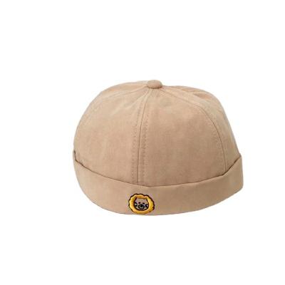 China JOINT Round Custom Cotton Hat 100% Brimless Hat For Man Custom Patches Embroidered Hat for sale