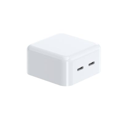 China Mobile Phone 2 US Plug USB C PD 35W PPS Wall Phone Fast Charging Left Charger for sale