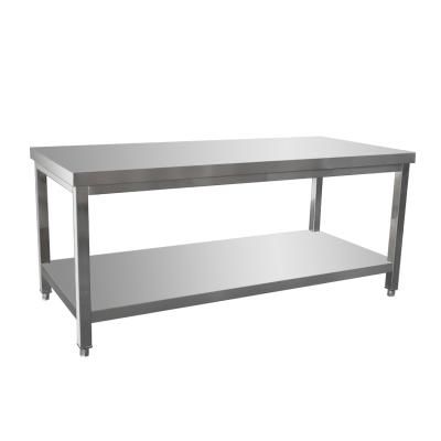 China High Quality Corrosion Protection Stainless Steel Tables Commercial Custom Kitchen Working Table for sale