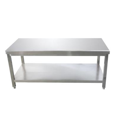 China Corrosion Protection Commercial 304 Stainless Steel Best Seller Kitchen Work Table With Coating For Restaurant for sale