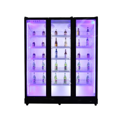 China Single-temperature Spruce Refrigerator commercial vertical combinationfinishing display cabinet for meatballs and fruit for sale