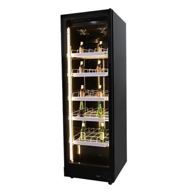 China Single-temperature Commercial Beverage One Doors Showcase Display Freezer Supermarket Commercial for sale