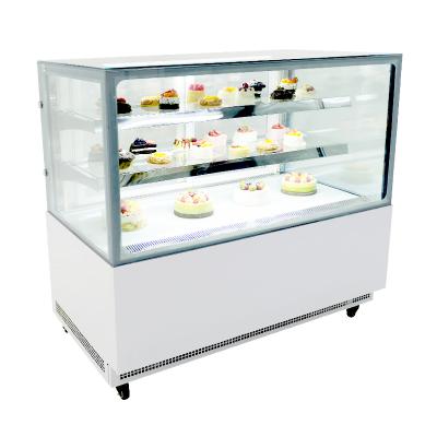 China Fashionable Single-temperature Cake Cabinet Bread Refrigerator Display Cabinet Pastry Fruit Showcase for sale