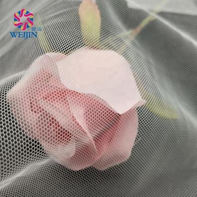 China Other 20d Polyester Tulle Fabric Mesh For Embroidery for sale