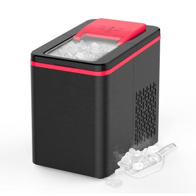 China Hotel Countertop Portable Automatic Ice Maker 2 Size Electric Ice Cube Maker Direct Manufacturer Custom for sale